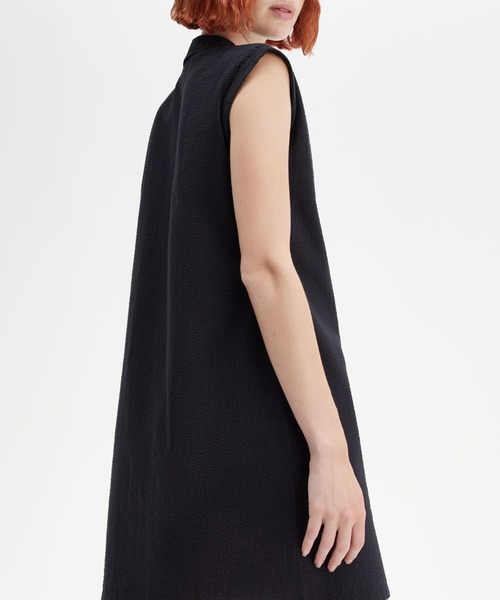 FRED PERRY(フレッドペリー)の「Amy Winehouse Open Collar Shirt Dress/エイミー・ワインハウス オープンカラーシャツワンピース(シャツワンピース・レディース・ブラック・10)」の3枚目の写真