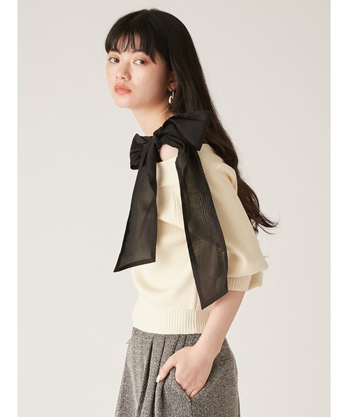 セール】ワンショルリボントップス（その他トップス）｜LILY BROWN  