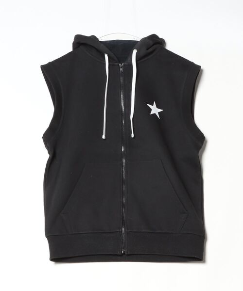 『GOTNOFEARS』SLEEVELESS ZIP PARKER（パーカー）｜INNOCENT（イノセント） 7,213円