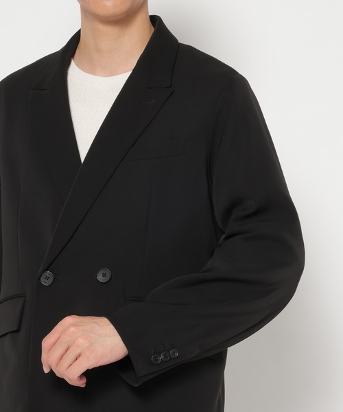 HARE（ハレ）の「【SET UP対応】TOROMIダブルジャケット(HARE)（テーラードジャケット・メンズ・ブラック/ブラウン/パープル/グレー系その他/ライトブルー・FREE/SMALL/MEDIUM）」の15枚目の写真