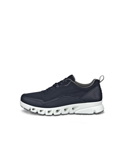 ECCO(エコー)の「ECCO マルチベント 本革 メンズ GORETEX 防水 アウトドアスニーカー(スニーカー・メンズ・ブラック系その他・42/41/43/40)」の1枚目の写真
