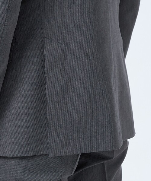 MACKINTOSH PHILOSOPHY（ﾏｯｷﾝﾄｯｼｭ ﾌｨﾛｿﾌｨｰ）の「トロッター エクストラソリッド ジャケット ポリエステルキャバリーツイル（テーラードジャケット・メンズ・ダークネイビー/グレー系その他2・38/40/36/42）」の10枚目の写真