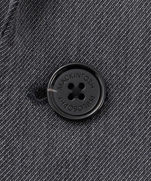MACKINTOSH PHILOSOPHY（ﾏｯｷﾝﾄｯｼｭ ﾌｨﾛｿﾌｨｰ）の「トロッター エクストラソリッド ジャケット ポリエステルキャバリーツイル（テーラードジャケット・メンズ・ダークネイビー/グレー系その他2・38/40/36/42）」の11枚目の写真