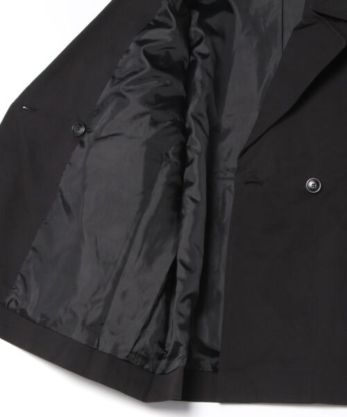 Three Four Time（ｽﾘｰﾌｫｰﾀｲﾑ）の「MA-1スリーブビックカラーハーフコート（その他アウター・レディース・ブラック/カーキ・FREE）」の5枚目の写真