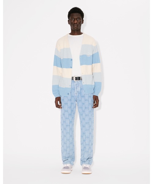 KENZO(ケンゾー)の「エンブロイダリー ストライプ カーディガン(カーディガン/ボレロ・メンズ・ブルー系その他・LARGE/MEDIUM/SMALL)」の5枚目の写真