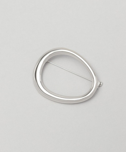 A part by(アパートバイ)の「【セレモニー】メタルブローチ(ブローチ/コサージュ・レディース・ホワイト/ライトグレー/グレー系その他/ホワイト系その他2・FREE)」の2枚目の写真