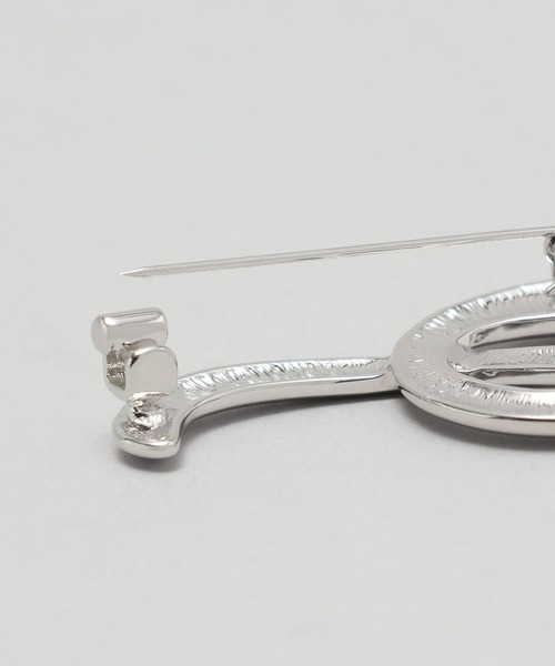 A part by(アパートバイ)の「【セレモニー】メタルブローチ(ブローチ/コサージュ・レディース・ホワイト/ライトグレー/グレー系その他/ホワイト系その他2・FREE)」の11枚目の写真