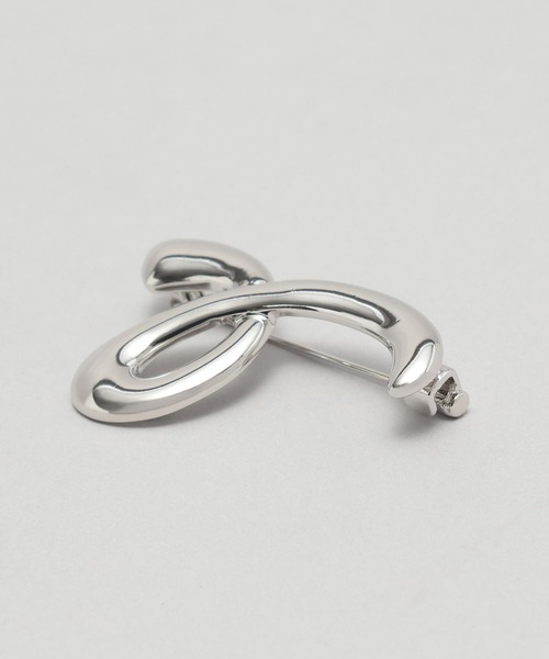 A part by(アパートバイ)の「【セレモニー】メタルブローチ(ブローチ/コサージュ・レディース・ホワイト/ライトグレー/グレー系その他/ホワイト系その他2・FREE)」の9枚目の写真