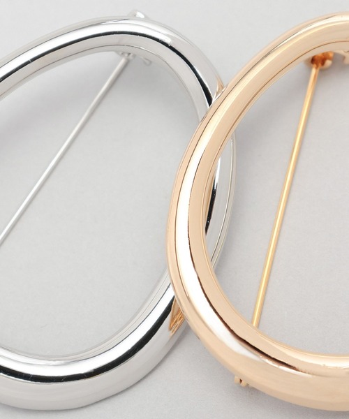 A part by(アパートバイ)の「【セレモニー】メタルブローチ(ブローチ/コサージュ・レディース・ホワイト/ライトグレー/グレー系その他/ホワイト系その他2・FREE)」の8枚目の写真