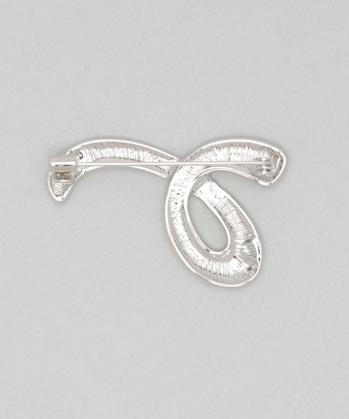 A part by(アパートバイ)の「【セレモニー】メタルブローチ(ブローチ/コサージュ・レディース・ホワイト/ライトグレー/グレー系その他/ホワイト系その他2・FREE)」の10枚目の写真