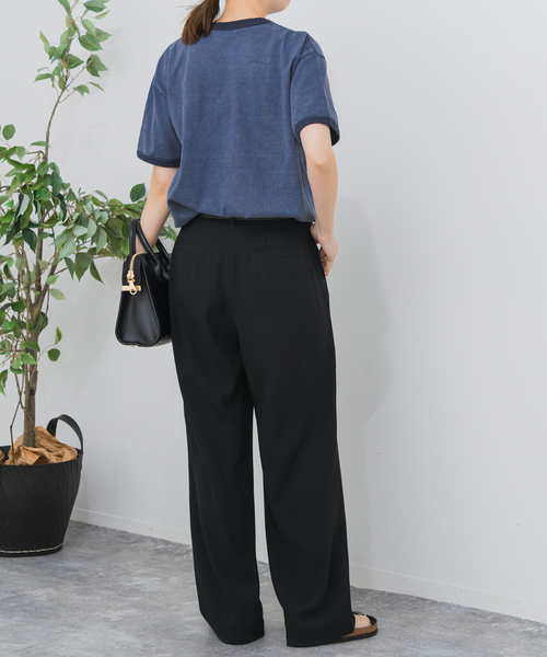 Spick & Span(スピックアンドスパン)の「GOOD ROCK SPEED / グッドロックスピード / ミッキー / リンガーTシャツ(Tシャツ/カットソー・レディース・ネイビー/チャコールグレー・MEDIUM)」の18枚目の写真