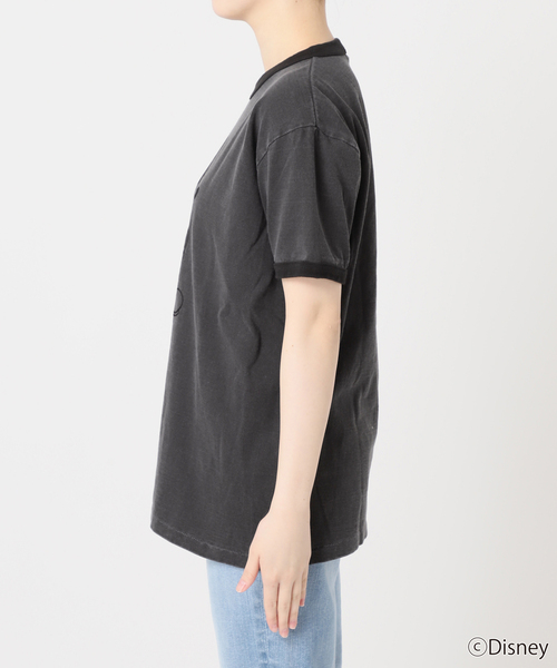 Spick & Span(スピックアンドスパン)の「GOOD ROCK SPEED / グッドロックスピード / ミッキー / リンガーTシャツ(Tシャツ/カットソー・レディース・ネイビー/チャコールグレー・MEDIUM)」の20枚目の写真