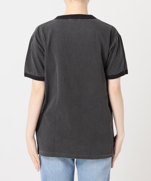 Spick & Span(スピックアンドスパン)の「GOOD ROCK SPEED / グッドロックスピード / ミッキー / リンガーTシャツ(Tシャツ/カットソー・レディース・ネイビー/チャコールグレー・MEDIUM)」の21枚目の写真