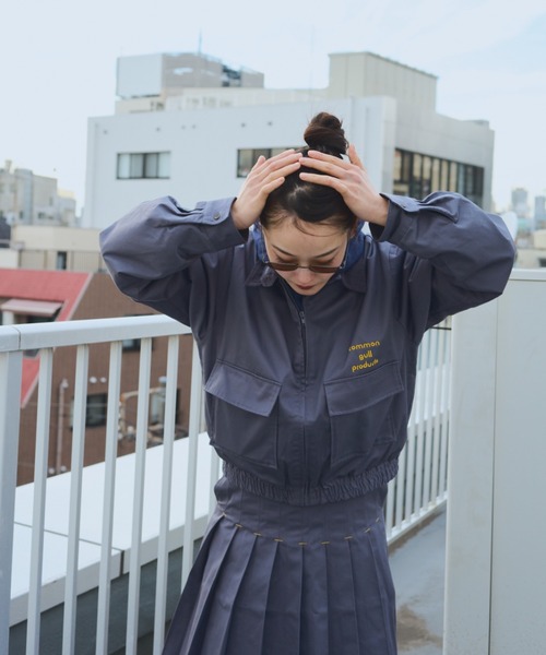 common gull products 街のチノジャケット ネイビー M セール】街のチノジャケット（カバーオール）｜common gull