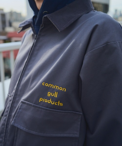 common gull products 街のチノジャケット ネイビー M セール】街のチノジャケット（カバーオール）｜common gull