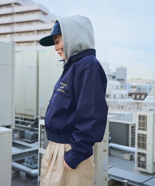 common gull products 街のチノジャケット ネイビー M セール】街のチノジャケット（カバーオール）｜common gull