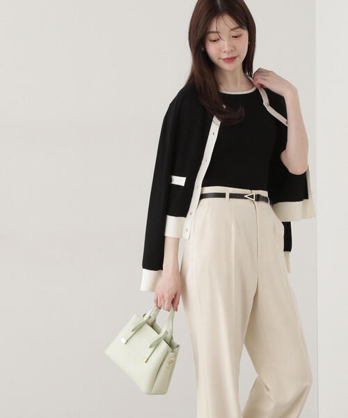 PROPORTION BODY DRESSING(プロポーションボディドレッシング)の「スプリングニットアンサンブル / 1215170308(ニット/セーター・レディース・ブラック/ライトグリーン/ホワイト系その他/ブルー・SMALL/MEDIUM)」の10枚目の写真