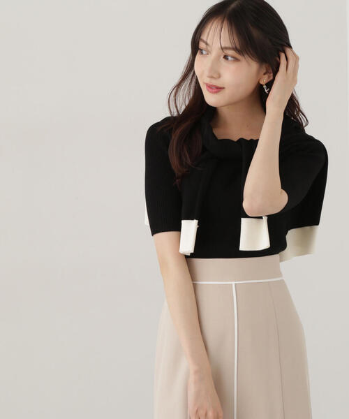 D221909 AMERI ニットアンサンブル PROPORTION BODY DRESSING ニット セーター スプリングニット