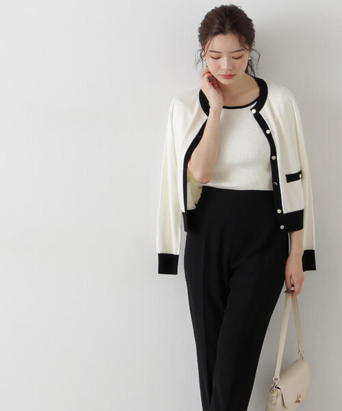 PROPORTION BODY DRESSING(プロポーションボディドレッシング)の「スプリングニットアンサンブル / 1215170308(ニット/セーター・レディース・ブラック/ライトグリーン/ホワイト系その他/ブルー・SMALL/MEDIUM)」の19枚目の写真