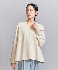 カットソー(長袖/七分) Herlipto Asymmetric Cotton-blend Jersey Asymmetric Cotton-blend Jersey Top - メルカリ