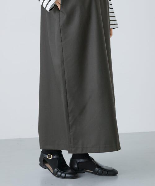 かぐれ（カグレ）の「『2WAY仕様』ウールトロVネックワンピース