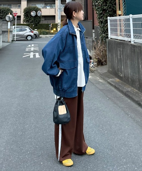 CORNERS by KR(コーナーズバイケーアール)の「【CORNERS by KR】グリッターライントラックパンツ(スラックス・レディース・ブラウン/ブラック/グレー・M)」の20枚目の写真