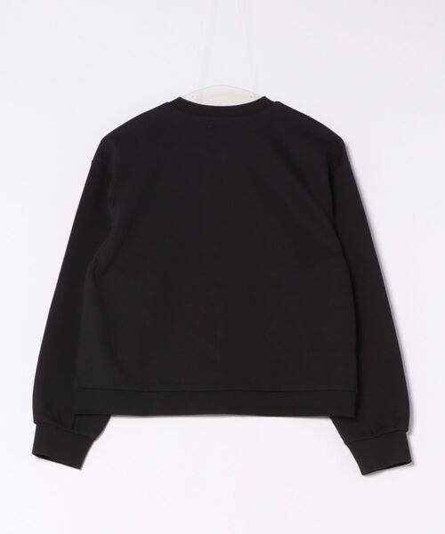 Arnold Palmer（アーノルドパーマー）の「カノコ クルーネック カーディガン（カーディガン/ボレロ・レディース・サックスブルー/ブラック/ホワイト・L/M/S）」の4枚目の写真