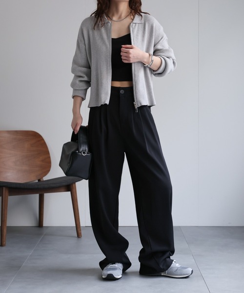 ダイアンLOVER❤️　エルメス ジップアップセーター カーディガン ニット ダイアンLOVER❤️ エルメス ジップアップセーター カーディガン