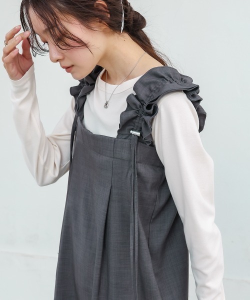 正規品♡スフレ♡BEARワンピース♡ベージュ Demi-Luxe BEAMS（デミルクス ビームス）【別注】ne Quittez pas
