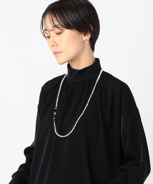 K.T KIYOKO TAKASE（キヨコタカセ）の「ロング淡水パール ネックレス（ネックレス・レディース・ホワイト・FREE）」の4枚目の写真