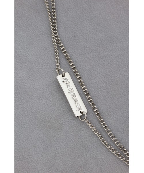 AZUL by moussy(アズールバイマウジー)の「マルチチャーム2連ネックレス(ネックレス・レディース・シルバー/ゴールド系その他・FREE)」の9枚目の写真