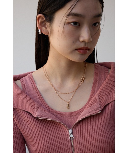 AZUL by moussy(アズールバイマウジー)の「マルチチャーム2連ネックレス(ネックレス・レディース・シルバー/ゴールド系その他・FREE)」の13枚目の写真