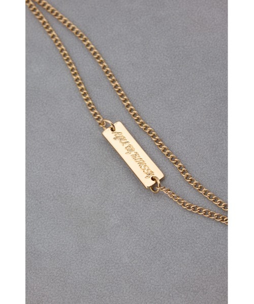 AZUL by moussy(アズールバイマウジー)の「マルチチャーム2連ネックレス(ネックレス・レディース・シルバー/ゴールド系その他・FREE)」の16枚目の写真