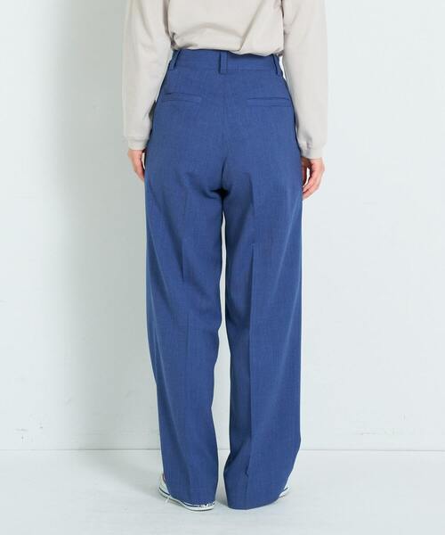 ADIEU TRISTESSE（アデュートリステス）の「センタープレスストレートパンツ（その他パンツ・レディース・ブラック/ブルー・38/40）」の12枚目の写真