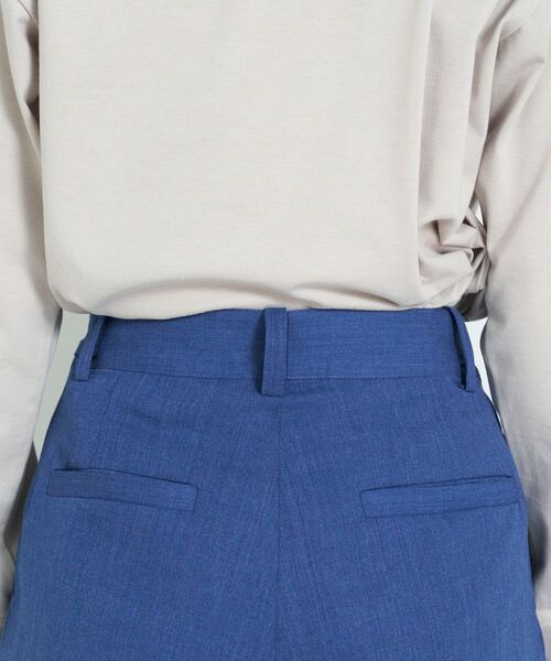 ADIEU TRISTESSE（アデュートリステス）の「センタープレスストレートパンツ（その他パンツ・レディース・ブラック/ブルー・38/40）」の14枚目の写真