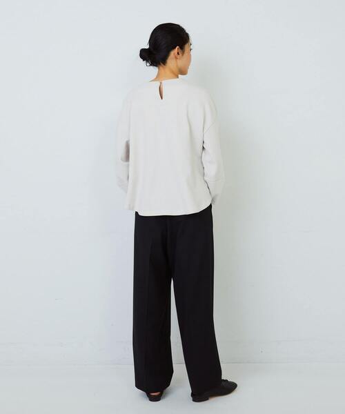 ADIEU TRISTESSE（アデュートリステス）の「センタープレスストレートパンツ（その他パンツ・レディース・ブラック/ブルー・38/40）」の20枚目の写真