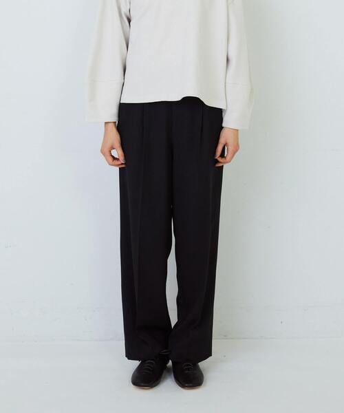 ADIEU TRISTESSE（アデュートリステス）の「センタープレスストレートパンツ（その他パンツ・レディース・ブラック/ブルー・38/40）」の21枚目の写真