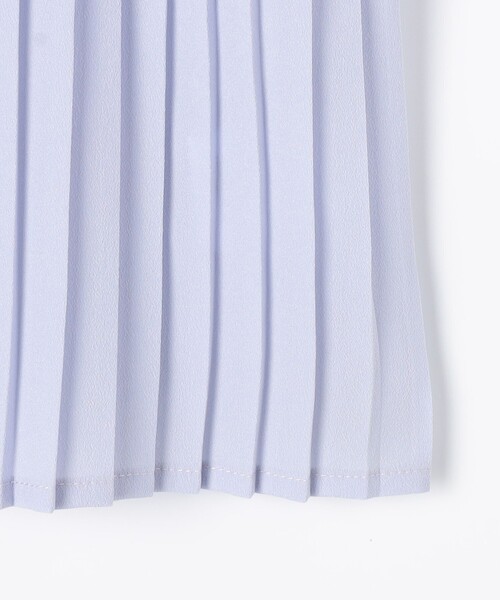 MICO COULIER（ミコクリエ）の「《オケージョン対応》ジョーゼットプリーツブラウス（シャツ/ブラウス・レディース・サックスブルー/ホワイト系その他/オフホワイト・38）」の14枚目の写真