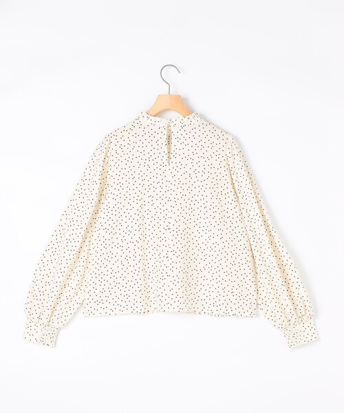 MICO COULIER（ミコクリエ）の「《オケージョン対応》ジョーゼットプリーツブラウス（シャツ/ブラウス・レディース・サックスブルー/ホワイト系その他/オフホワイト・38）」の20枚目の写真