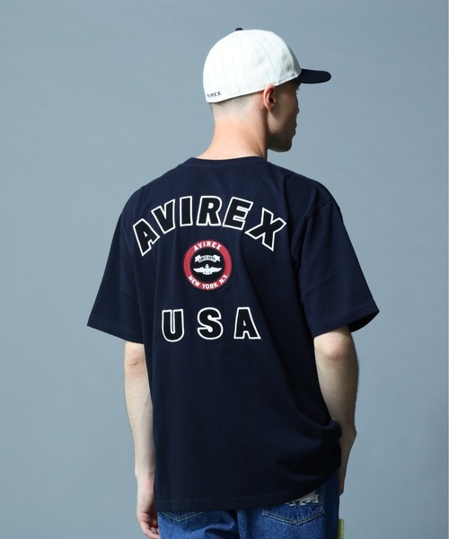 VARSITY LOGO T-SHIRT / バーシティ ロゴ 半袖Tシャツ / AVIREX