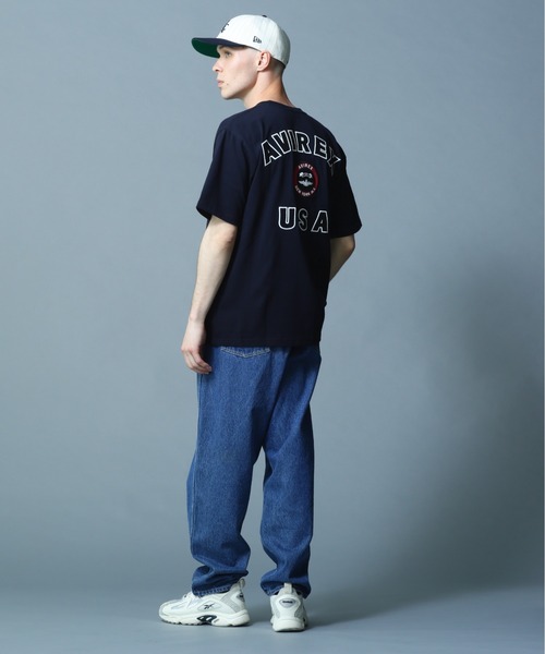 L／S VARSITY LOGO T-SHIRT／ バーシティロゴTシャツ VARSITY LOGO T-SHIRT / バーシティ ロゴ 半袖Tシャツ / AVIREX