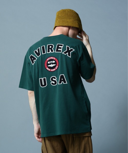 VARSITY LOGO T-SHIRT / バーシティ ロゴ 半袖Tシャツ / AVIREX