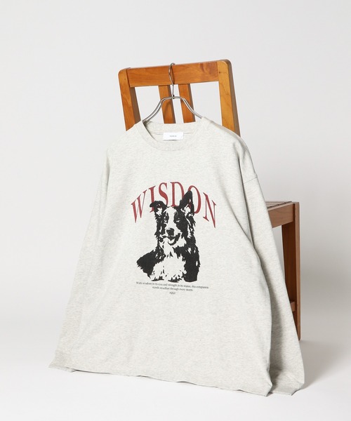 RAGEBLUE（レイジブルー）の「アニマルプリント/オーバーサイズロンT（Tシャツ/カットソー・メンズ・その他4/ホワイト/その他19・MEDIUM/LARGE）」の2枚目の写真