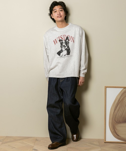 RAGEBLUE（レイジブルー）の「アニマルプリント/オーバーサイズロンT（Tシャツ/カットソー・メンズ・その他4/ホワイト/その他19・MEDIUM/LARGE）」の8枚目の写真