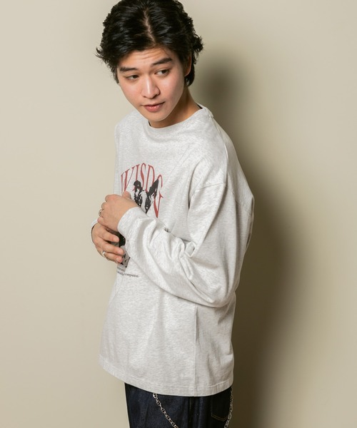 RAGEBLUE（レイジブルー）の「アニマルプリント/オーバーサイズロンT（Tシャツ/カットソー・メンズ・その他4/ホワイト/その他19・MEDIUM/LARGE）」の11枚目の写真