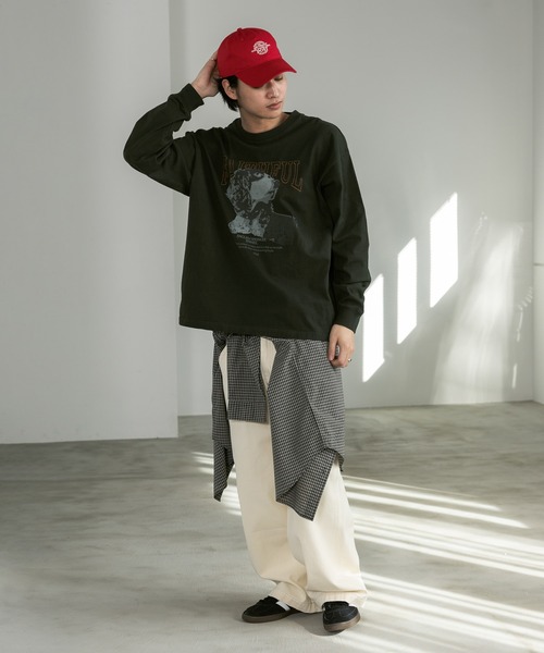 RAGEBLUE（レイジブルー）の「アニマルプリント/オーバーサイズロンT（Tシャツ/カットソー・メンズ・その他4/ホワイト/その他19・MEDIUM/LARGE）」の14枚目の写真