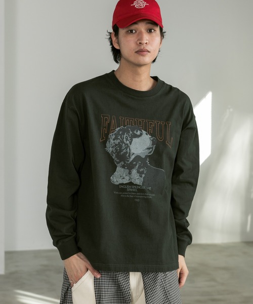 RAGEBLUE（レイジブルー）の「アニマルプリント/オーバーサイズロンT（Tシャツ/カットソー・メンズ・その他4/ホワイト/その他19・MEDIUM/LARGE）」の15枚目の写真