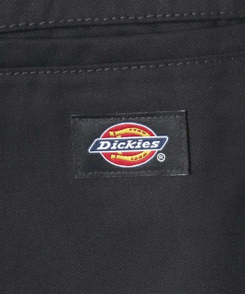 Dickies（ディッキーズ）の「Dickies（ディッキーズ）TCツイル・デニム　ワイドシルエットハーフパンツ レディース メンズ  ユニセックス（チノパンツ・レディース・インディゴブルー/ベージュ/カーキ/ブラック/ブラック系その他/チャコールグレー・S/L/M）」の9枚目の写真