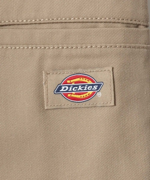 Dickies（ディッキーズ）の「Dickies（ディッキーズ）TCツイル・デニム　ワイドシルエットハーフパンツ レディース メンズ  ユニセックス（チノパンツ・レディース・インディゴブルー/ベージュ/カーキ/ブラック/ブラック系その他/チャコールグレー・S/L/M）」の18枚目の写真
