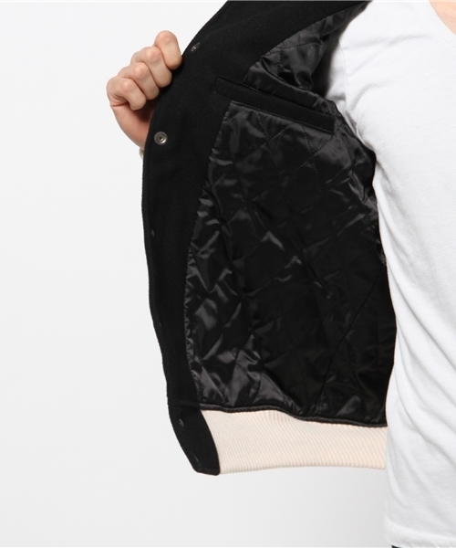 HYSTERIC GLAMOUR（ヒステリックグラマー）の「PANTHERSスタジャン（ブルゾン・メンズ・ピンク/ネイビー/ブラック・LARGE/MEDIUM/SMALL）」の13枚目の写真